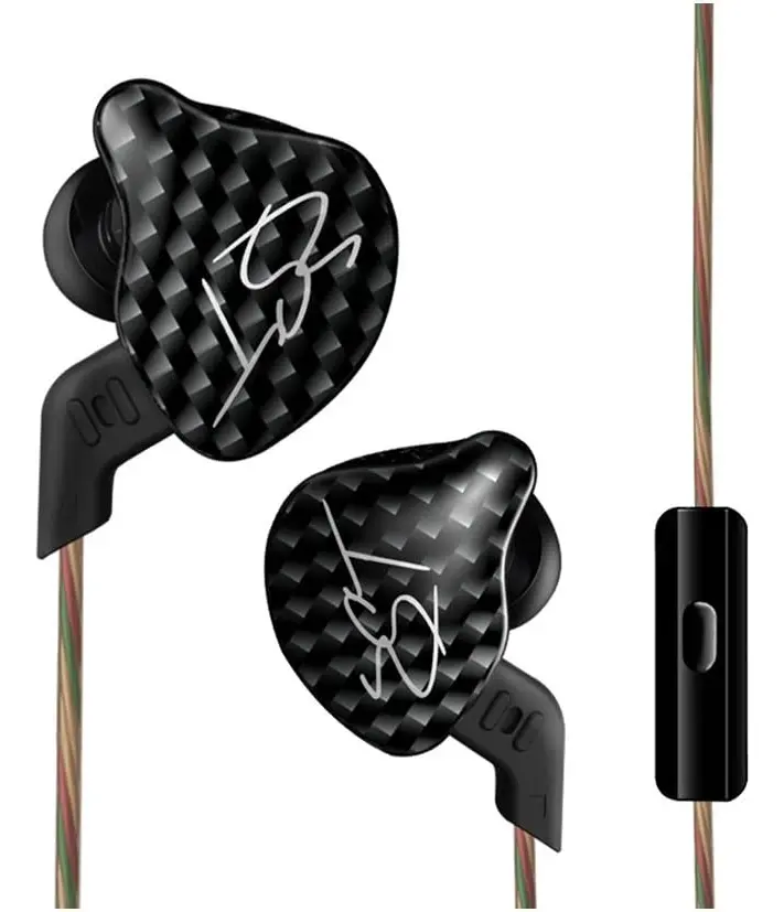 Auriculares In Ear KZ ZST Negro Con Microfono