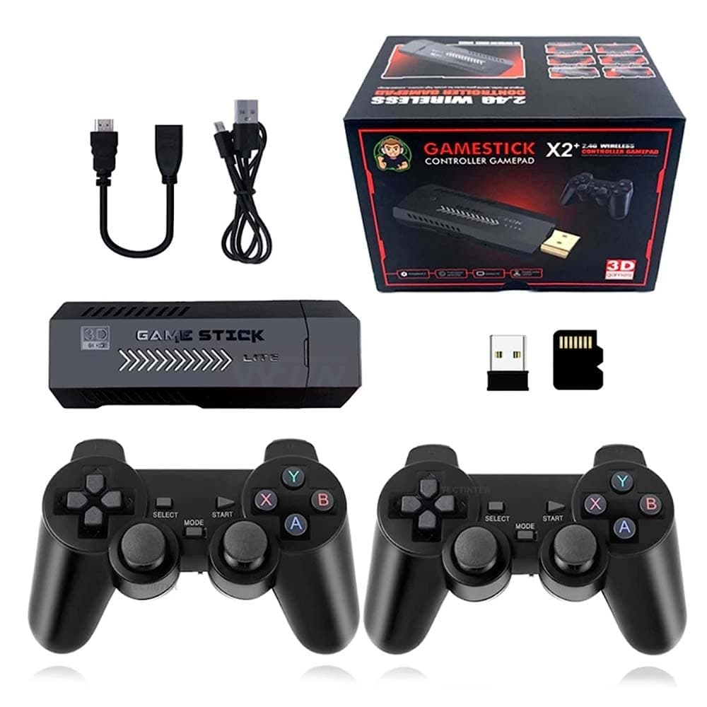 Consola Retro Inalambrica Gamestick x2 Emuelec