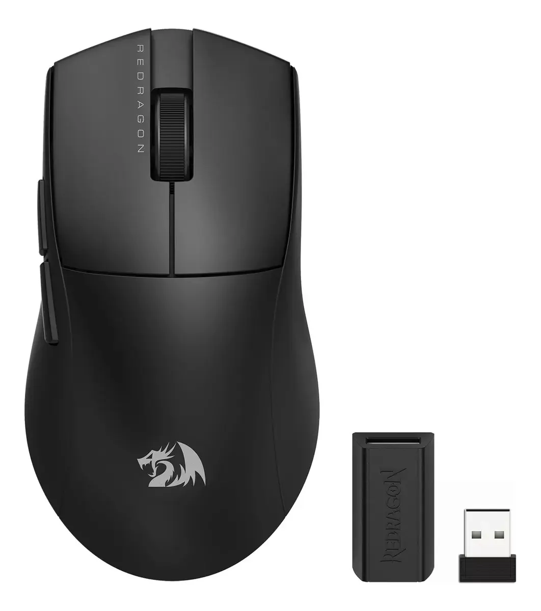 Mouse Inalambrico REDRAGON K1ng Pro 1K Black