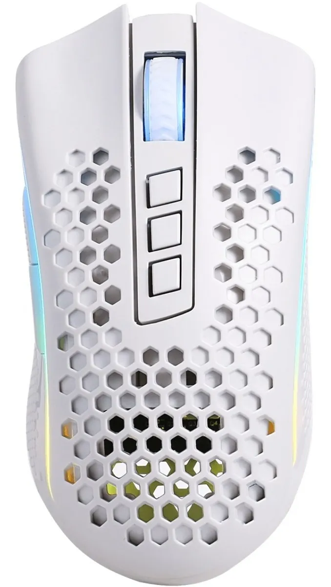 Mouse Inalambrico REDRAGON Storm Pro Blanco