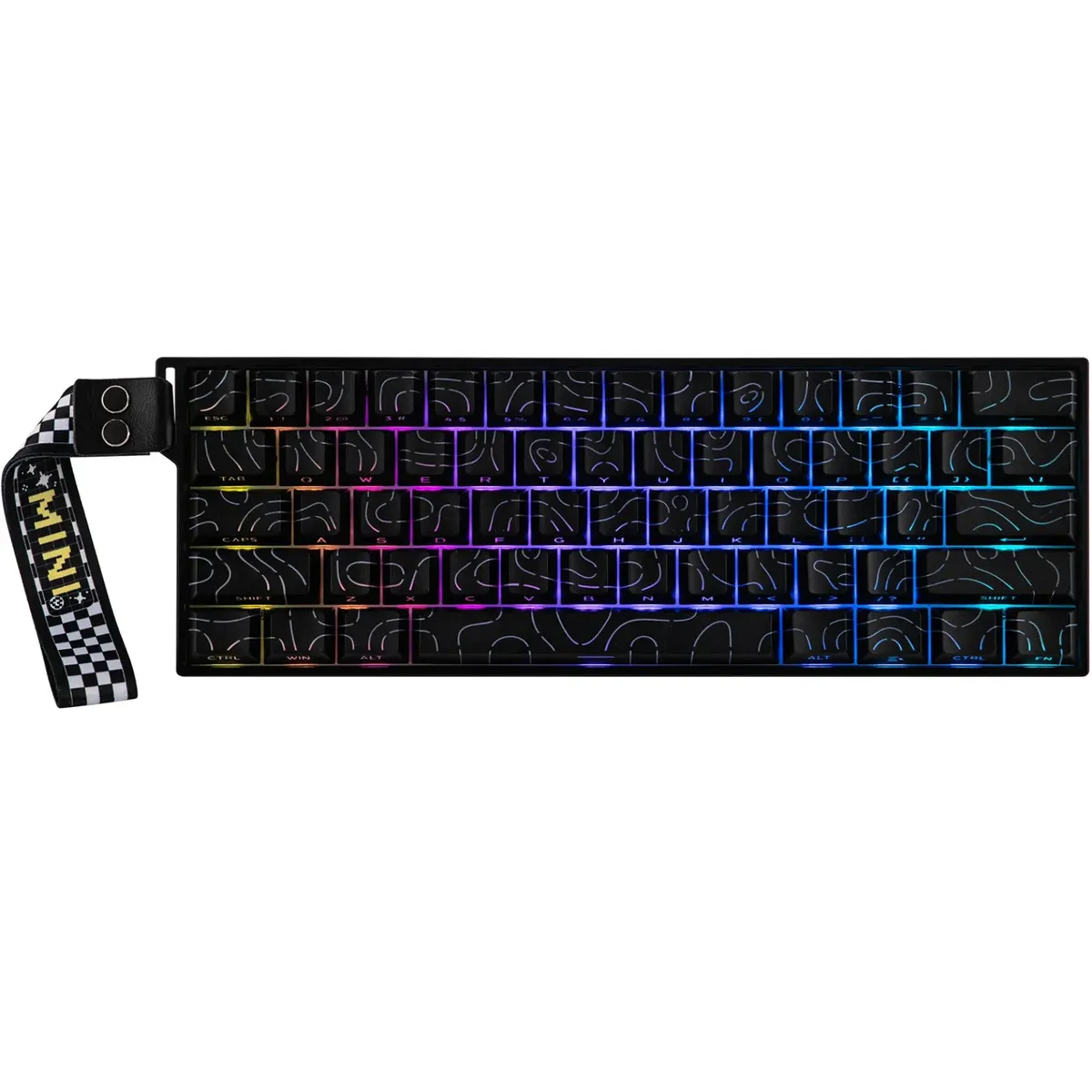 Teclado Magnetico AULA Mini60HE Pro Black
