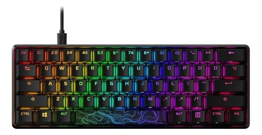 Teclado Mecanico HYPERX Alloy Origins 60 HX Red