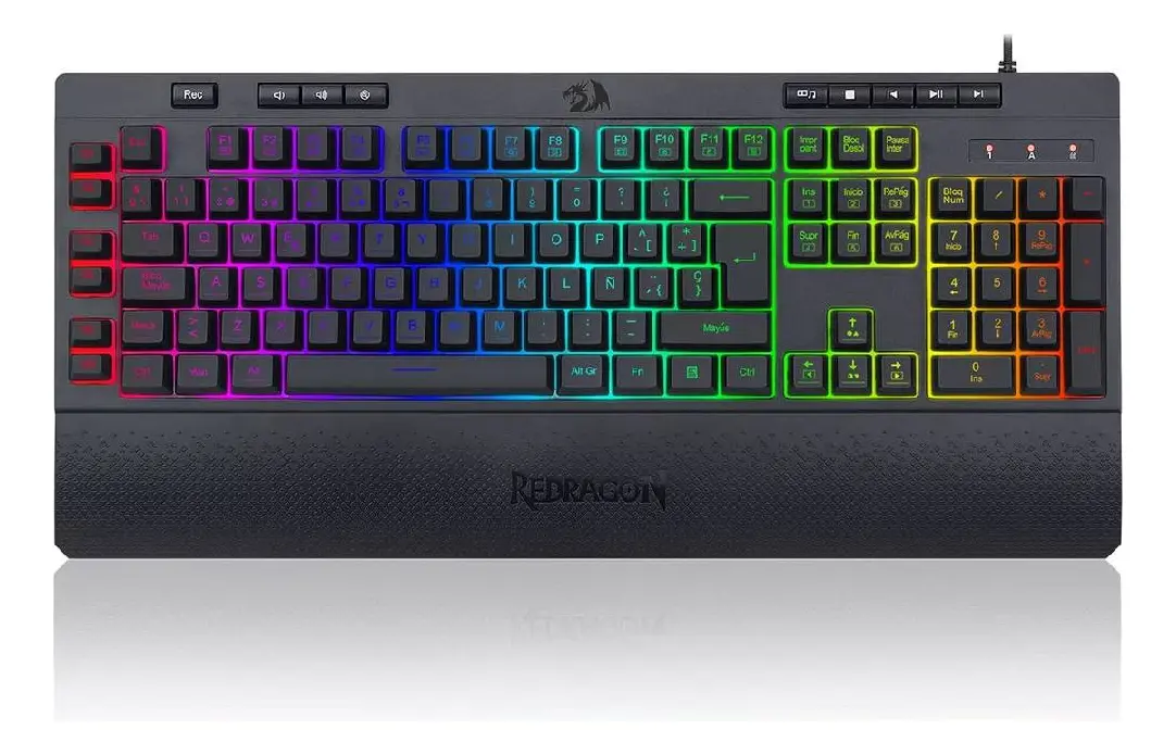 Teclado Mecanico REDRAGON Shiva Negro