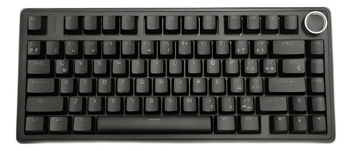 Teclado Mecanico AULA F75 Black Wired